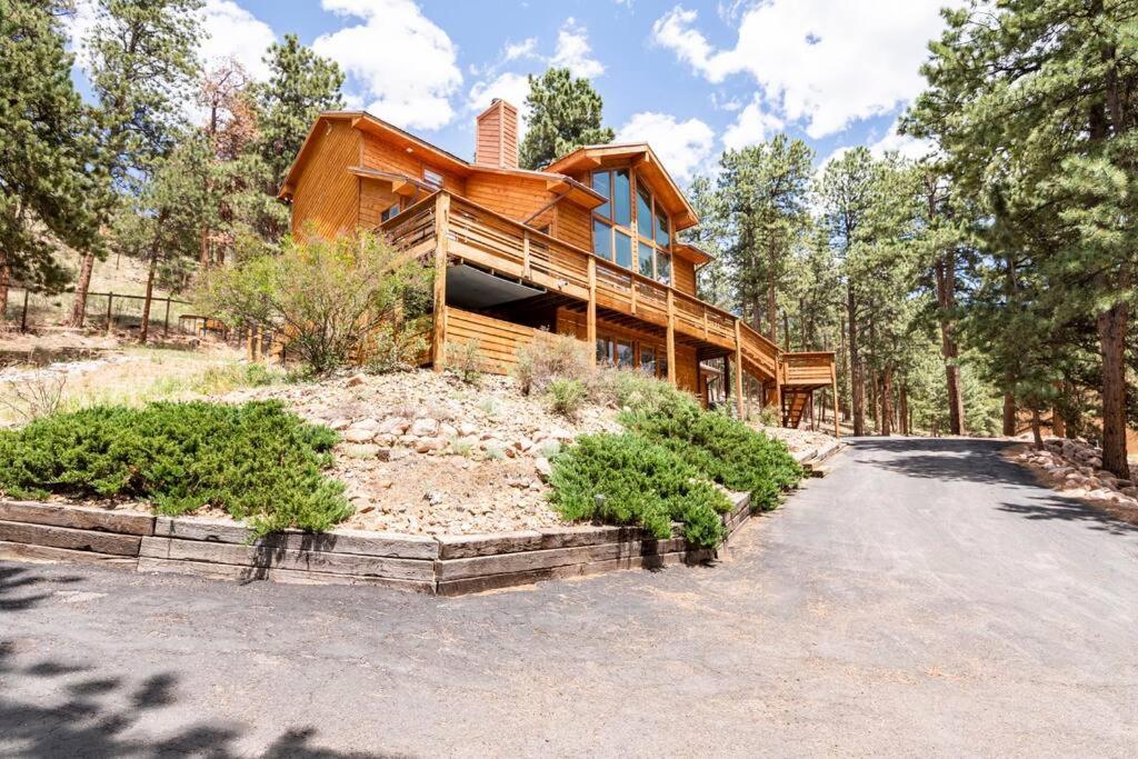 וודלנד פארק Private Hot Tub Overlooking Pikes Peak מראה חיצוני תמונה