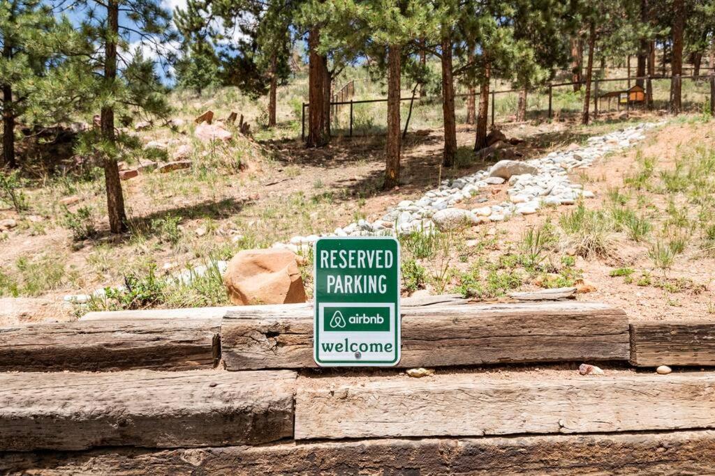 וודלנד פארק Private Hot Tub Overlooking Pikes Peak מראה חיצוני תמונה