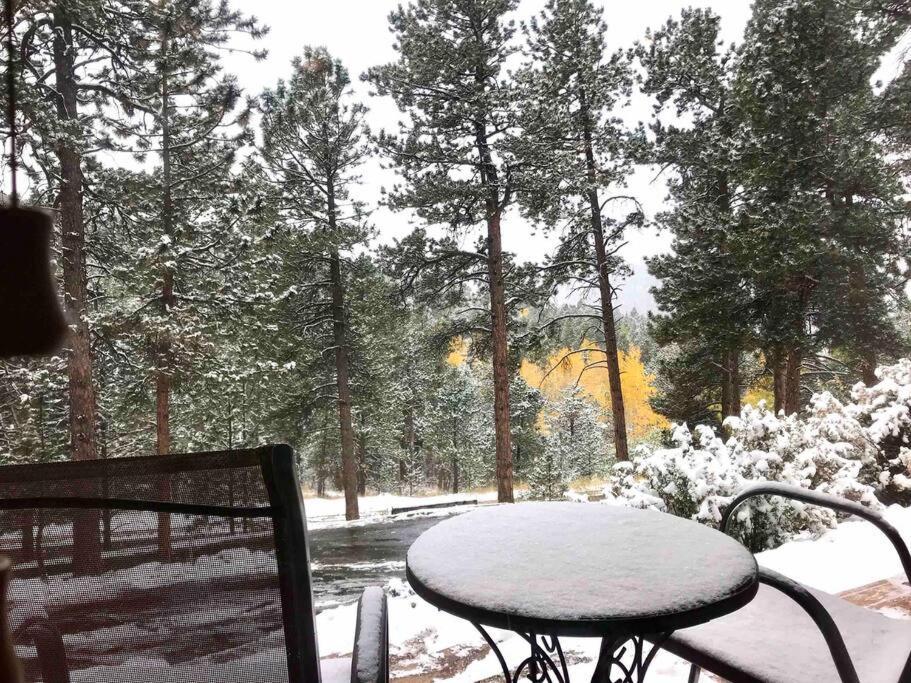 וודלנד פארק Private Hot Tub Overlooking Pikes Peak מראה חיצוני תמונה